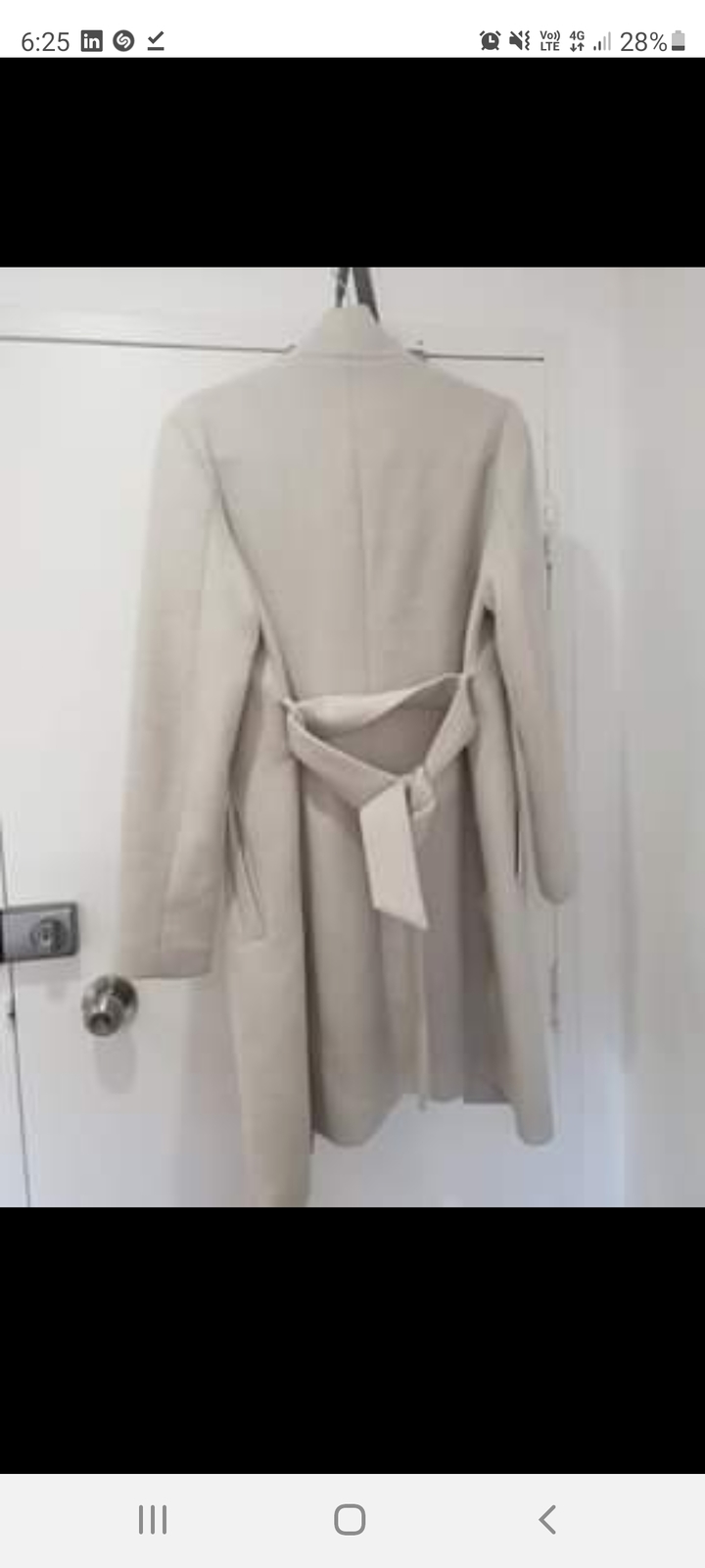 Womens Coat Size 10