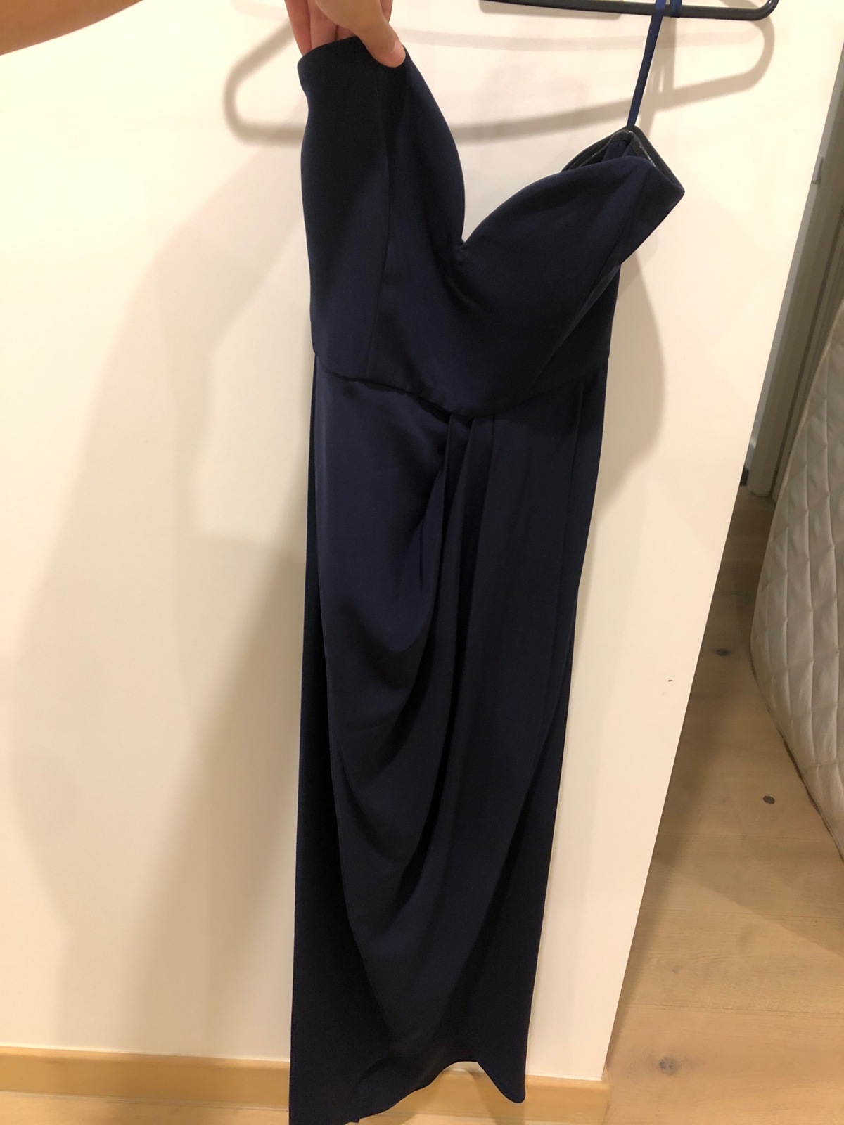 U' Bustier Draped Dress Size 8