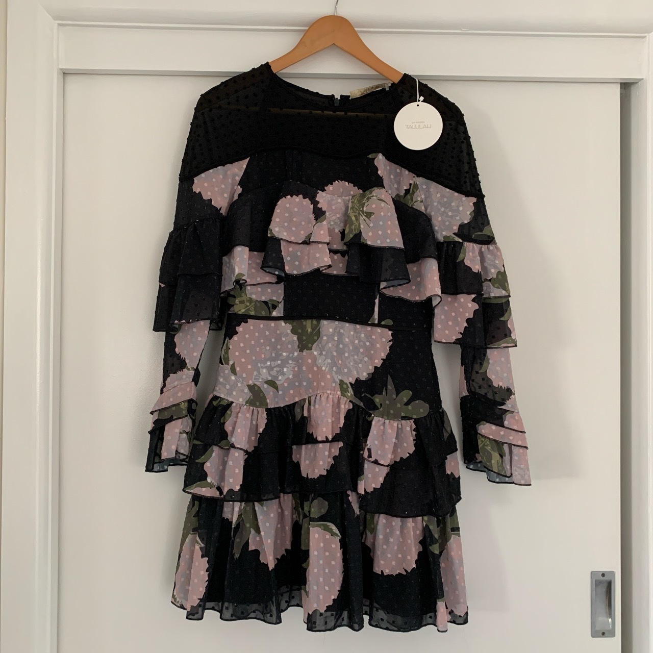 Ruffle mini dress BNWT Size 10