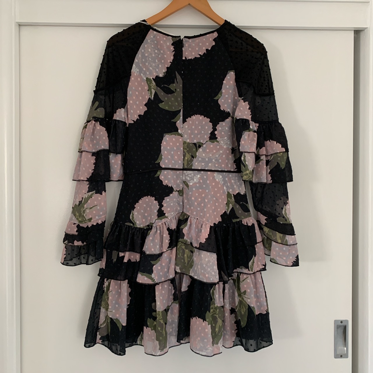 Ruffle mini dress BNWT Size 10