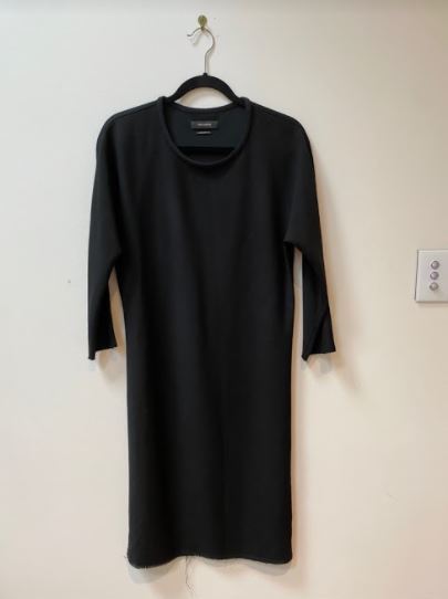 Black Long-Sleeved Dress Size 14