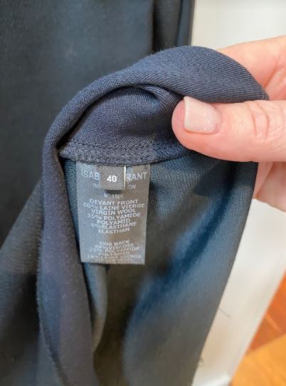 Black Long-Sleeved Dress Size 14