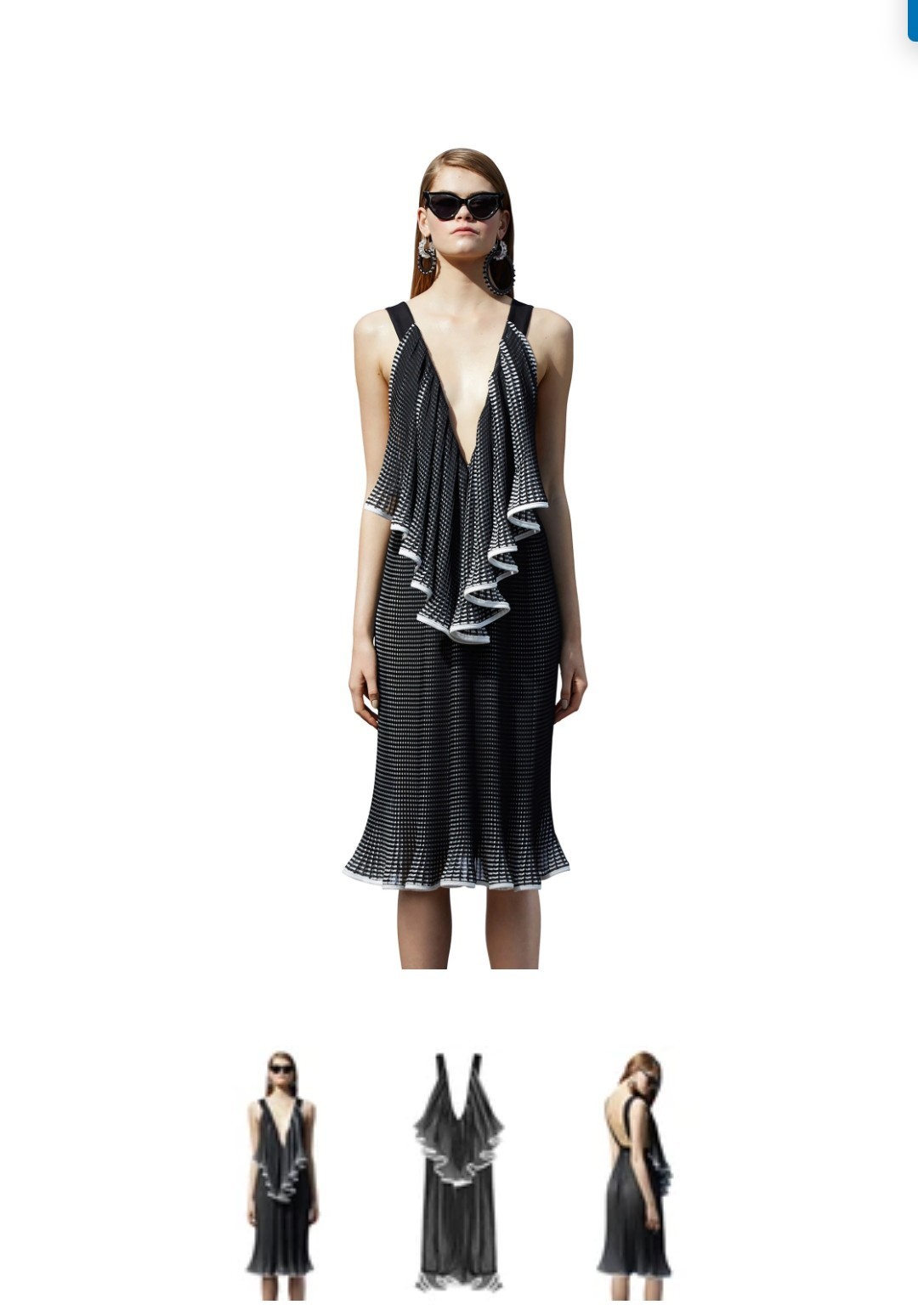 The Lucy Iris Pleat Dress Size 8-10 BNWT