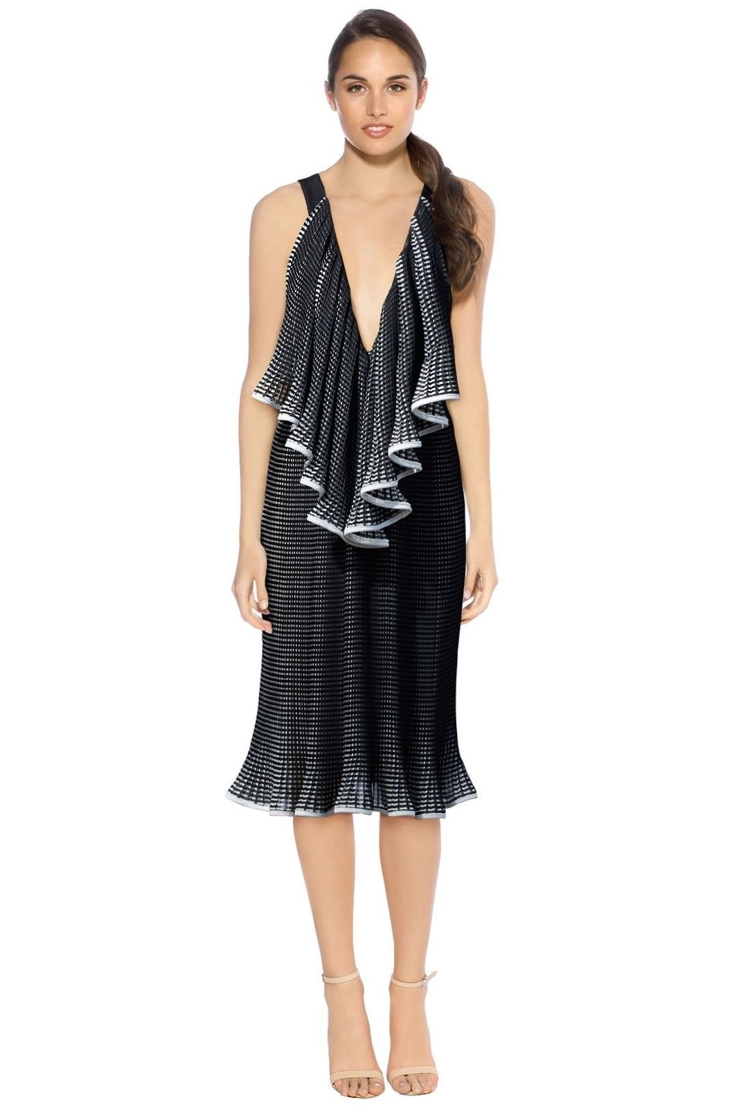 The Lucy Iris Pleat Dress Size 8-10 BNWT