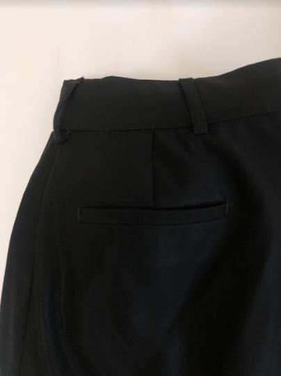 Black tapered pants Size 10
