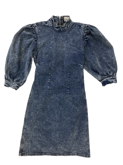 GANNI Cult Stretch Denim Mini BNWT - AirRobe