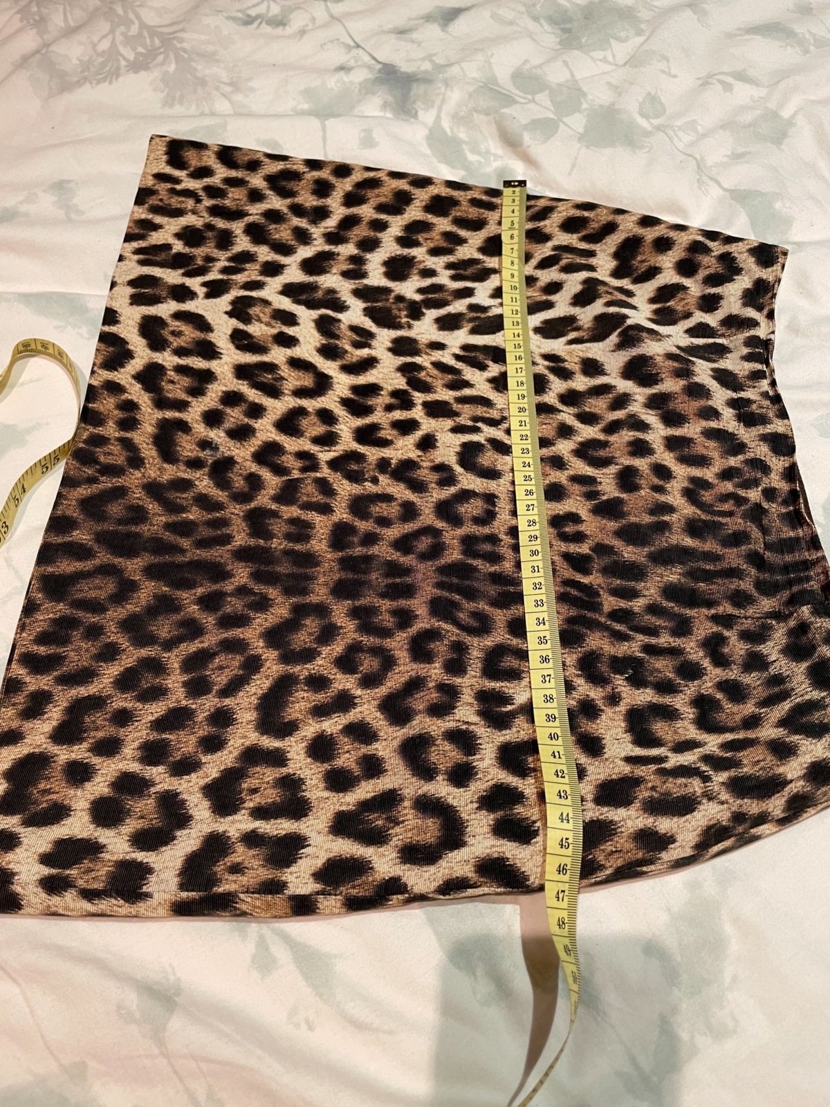 美品★MOSCHINO CHEAP AND CHIC★アニマルプリントスカート Moschino Cheap and Chic Leopard print mini skirt Size 6-8