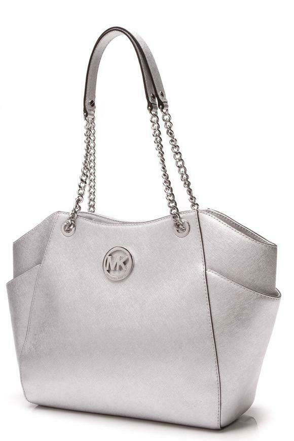 Jet Set Silver Tote bag