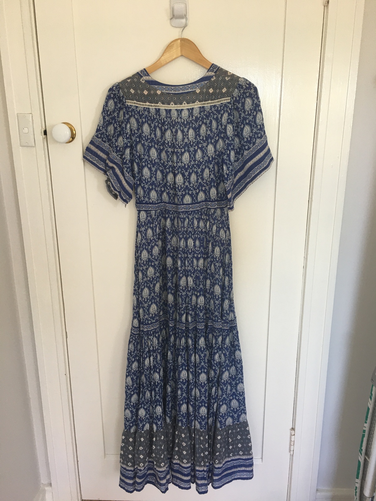 spell oracle midi dress Spell Oracle Maxi Dress Indigo Size 6-8