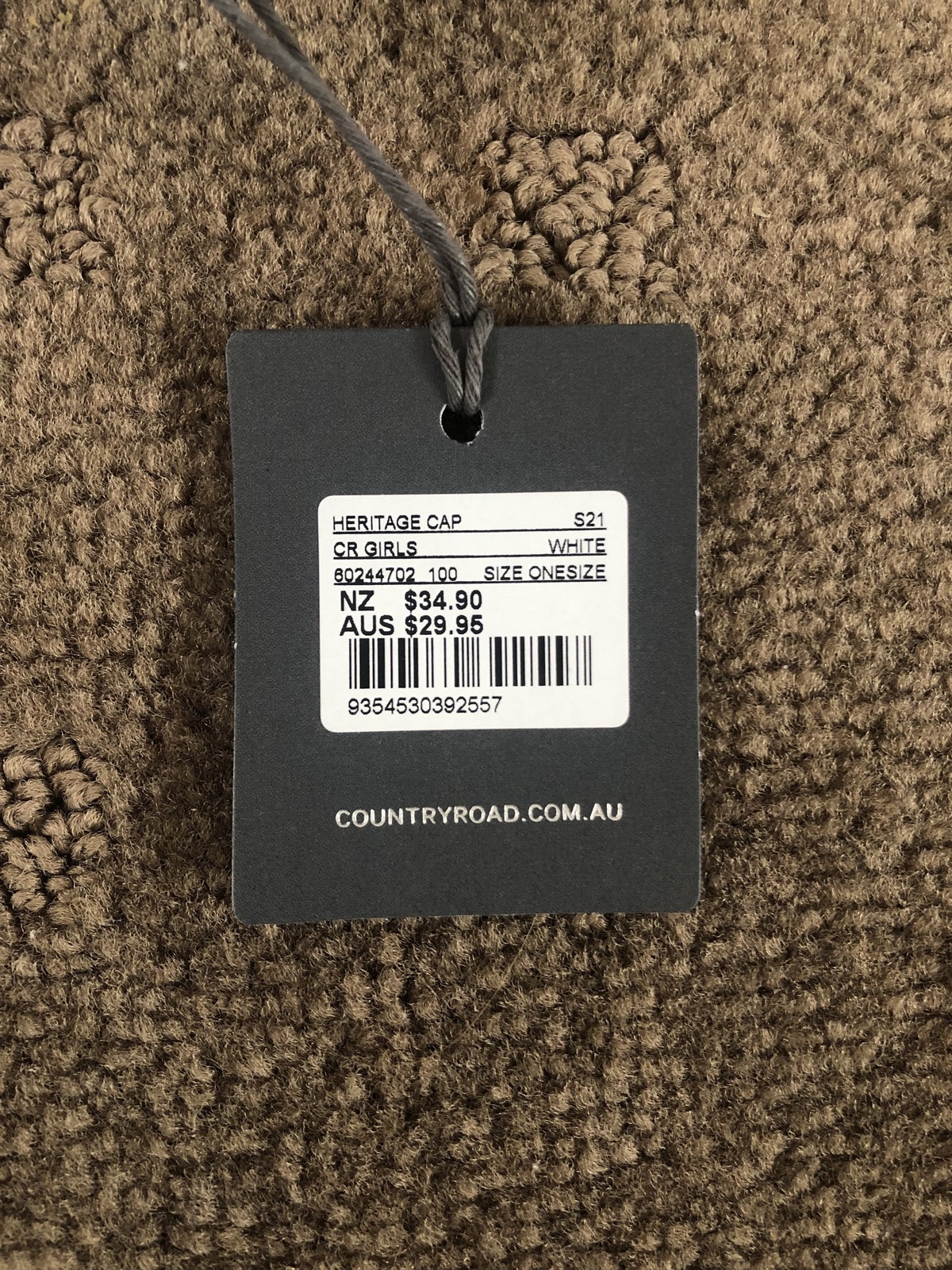 White Cap BNWT