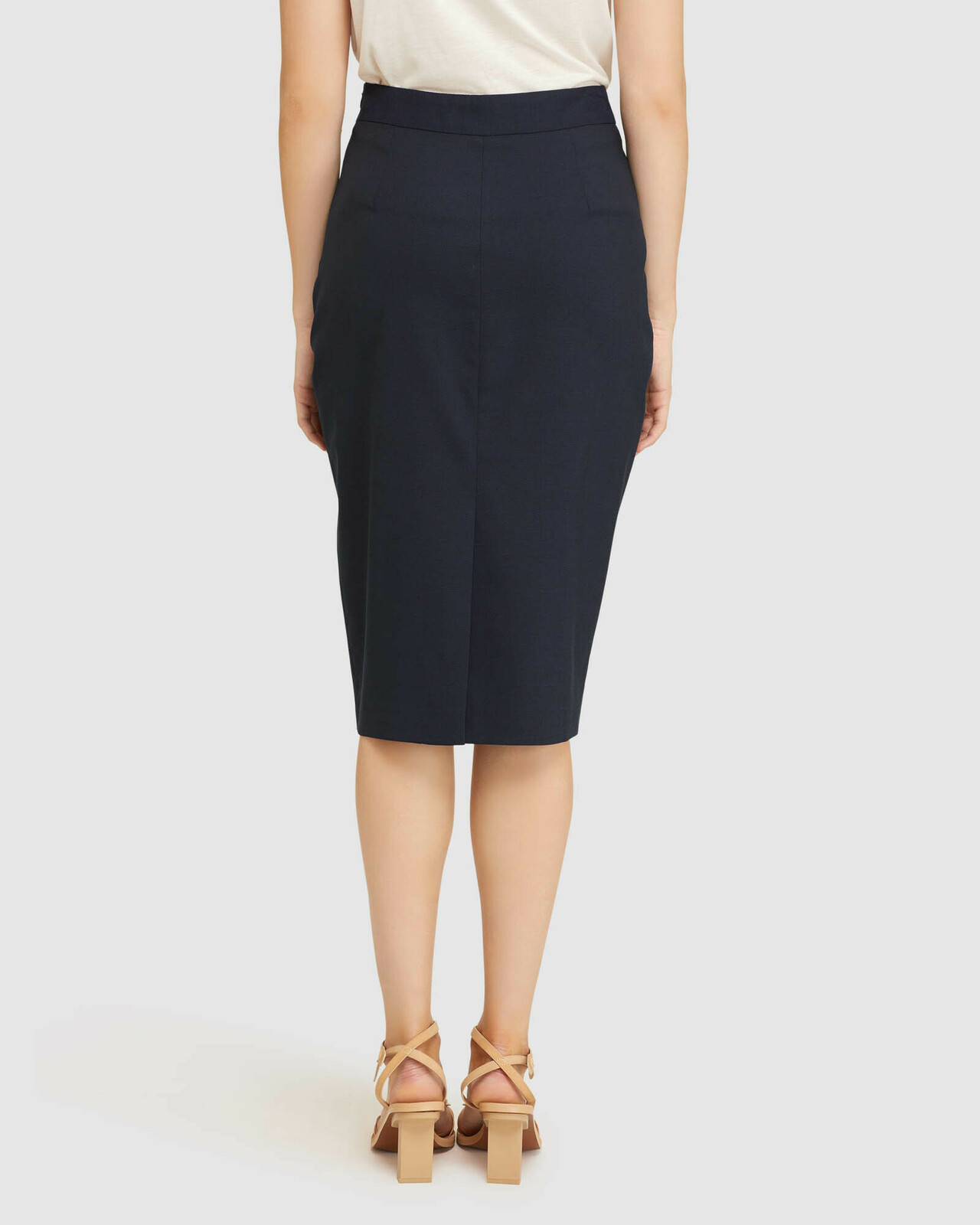 Peggy Wool Stretch Suit Skirt BNWT Size 8