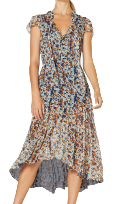 Dixie Midi Dress Size 8