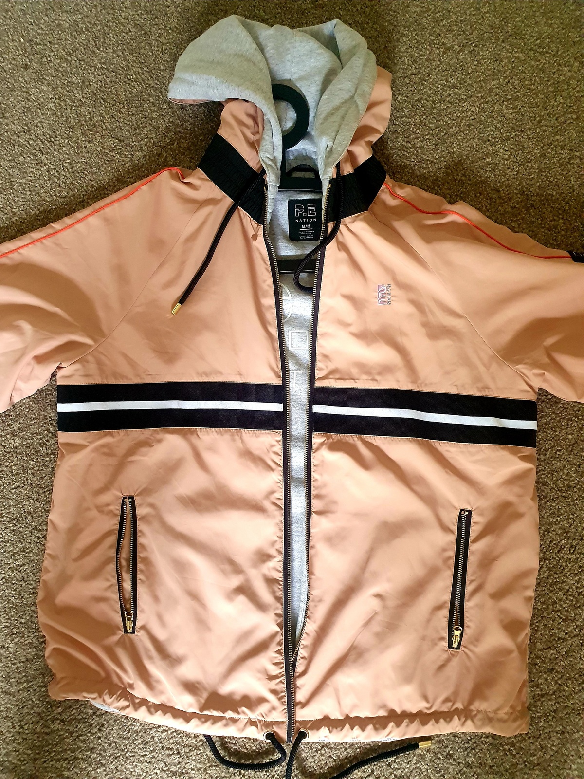 Down Reversible Jacket in Maple Size 