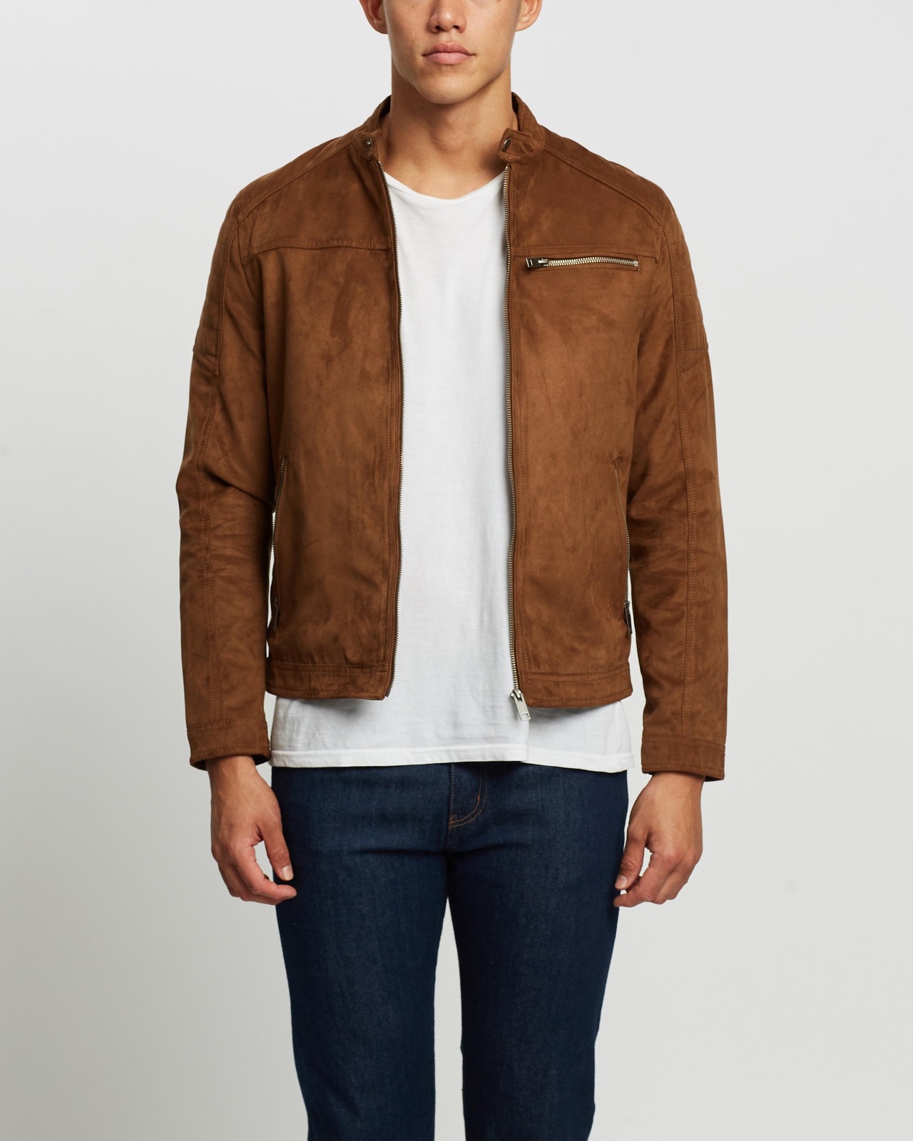 Faux Leather Jacket