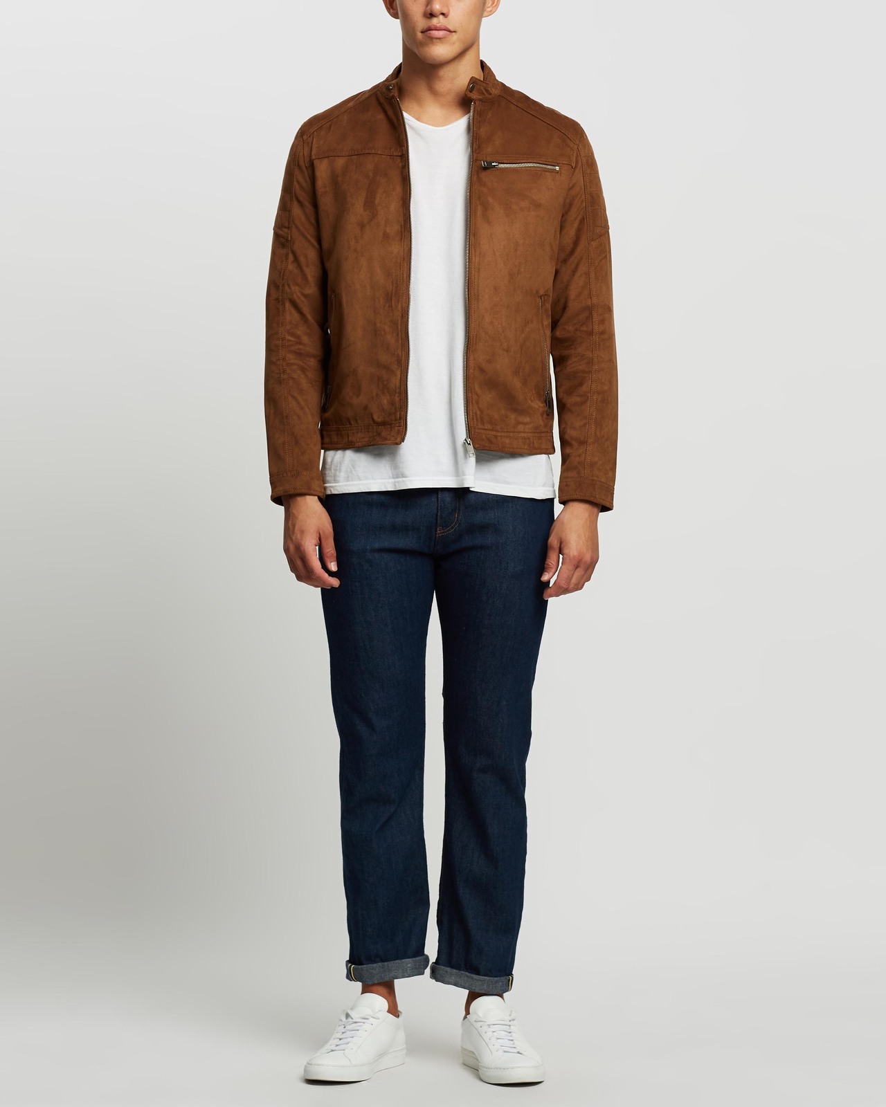 Faux Leather Jacket