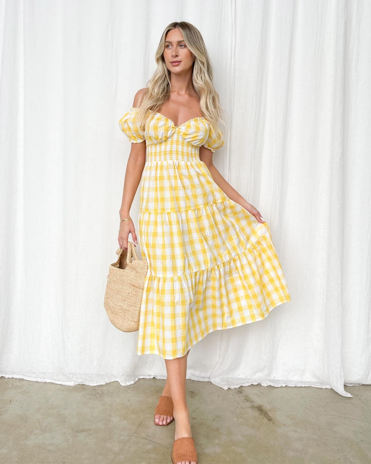 Pinot Grigio Midi Dress