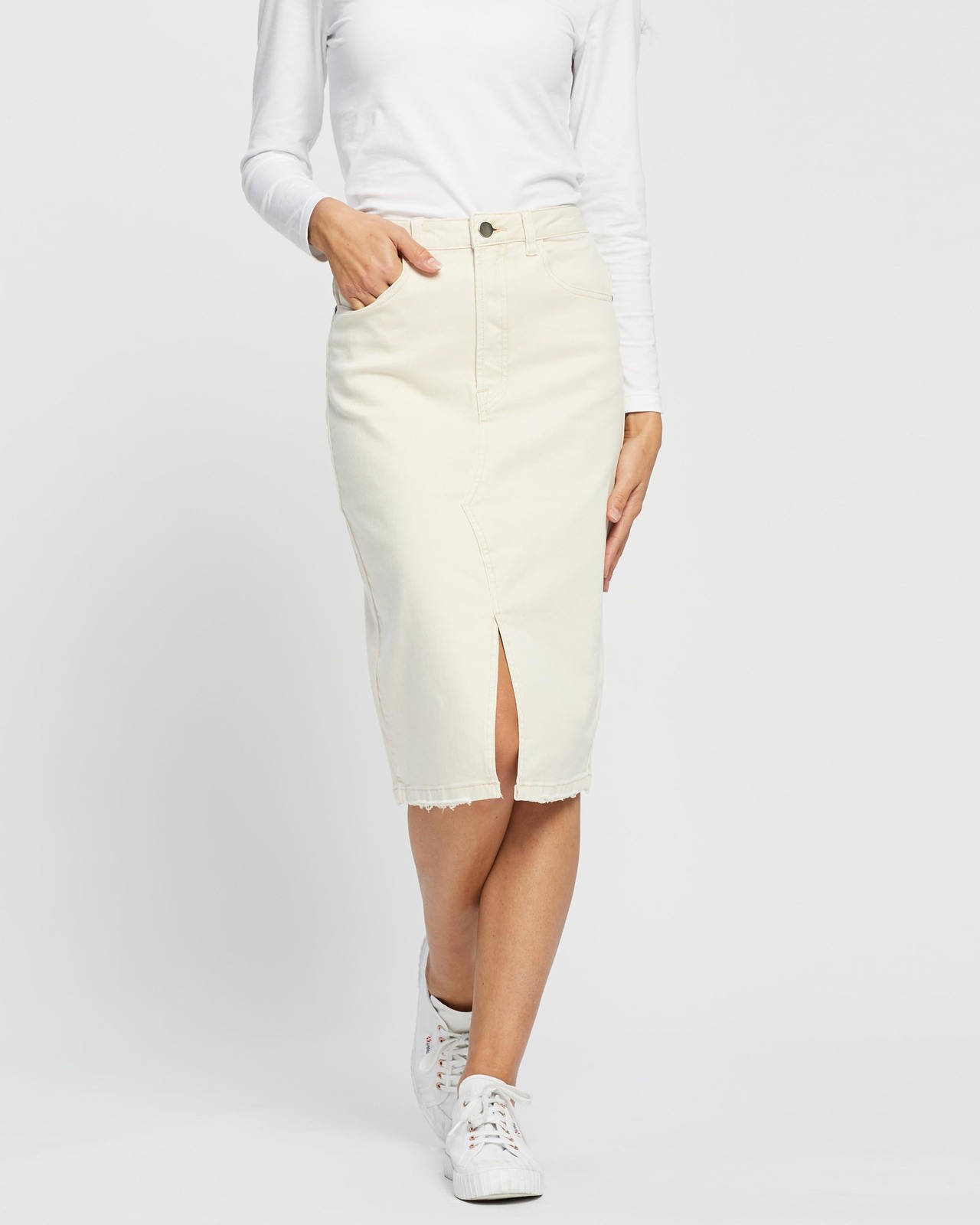 Long Midi Skirt