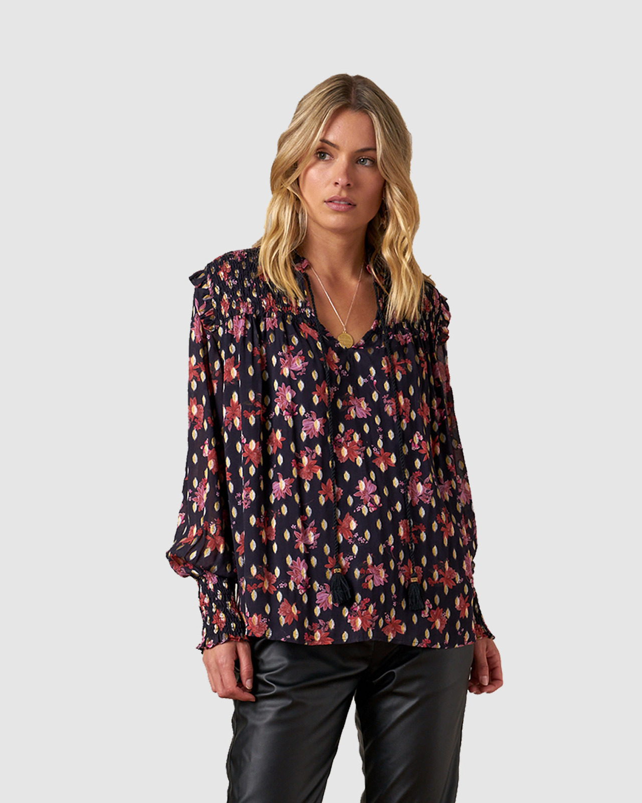 Eva Lurex Blouse