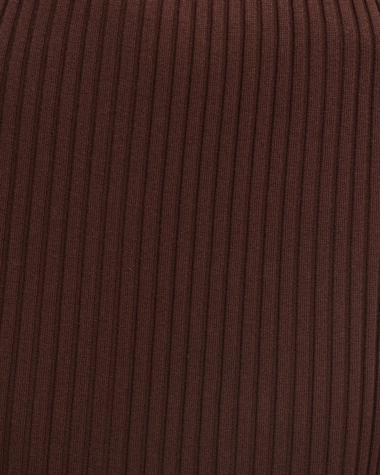 Organic Cotton Blend Ribbed Skirt