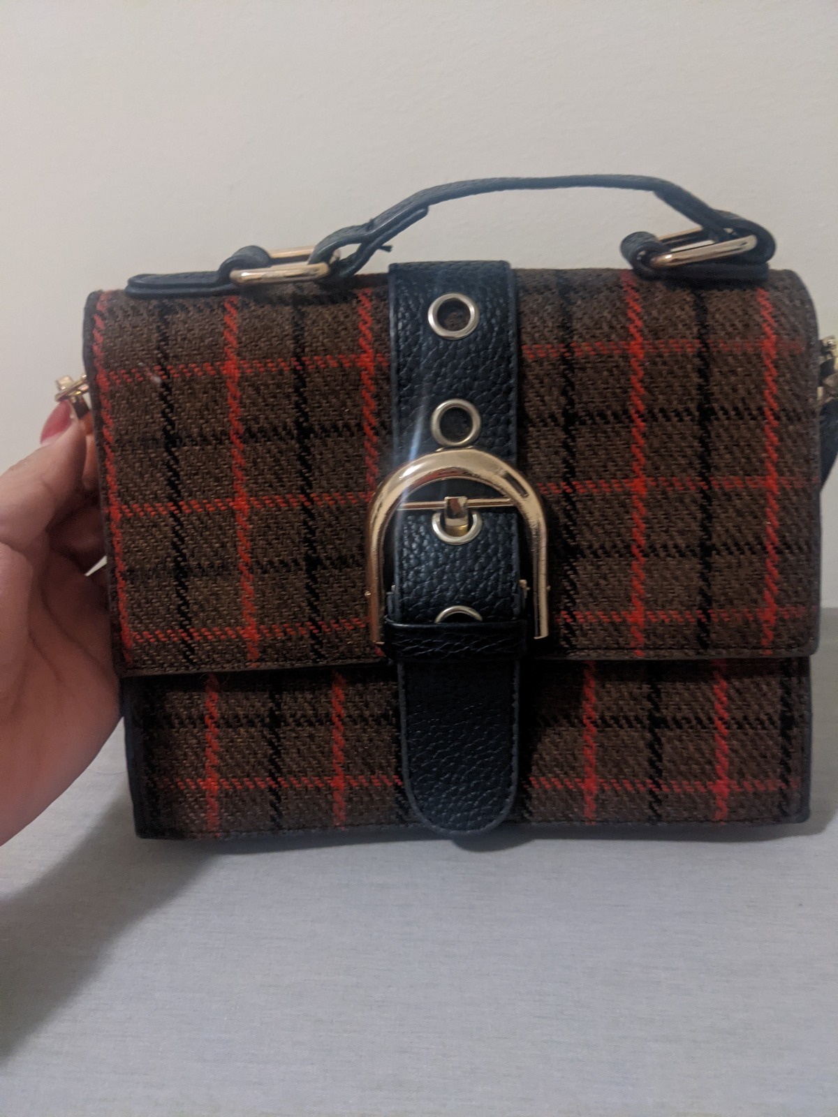 Plaid Bag
