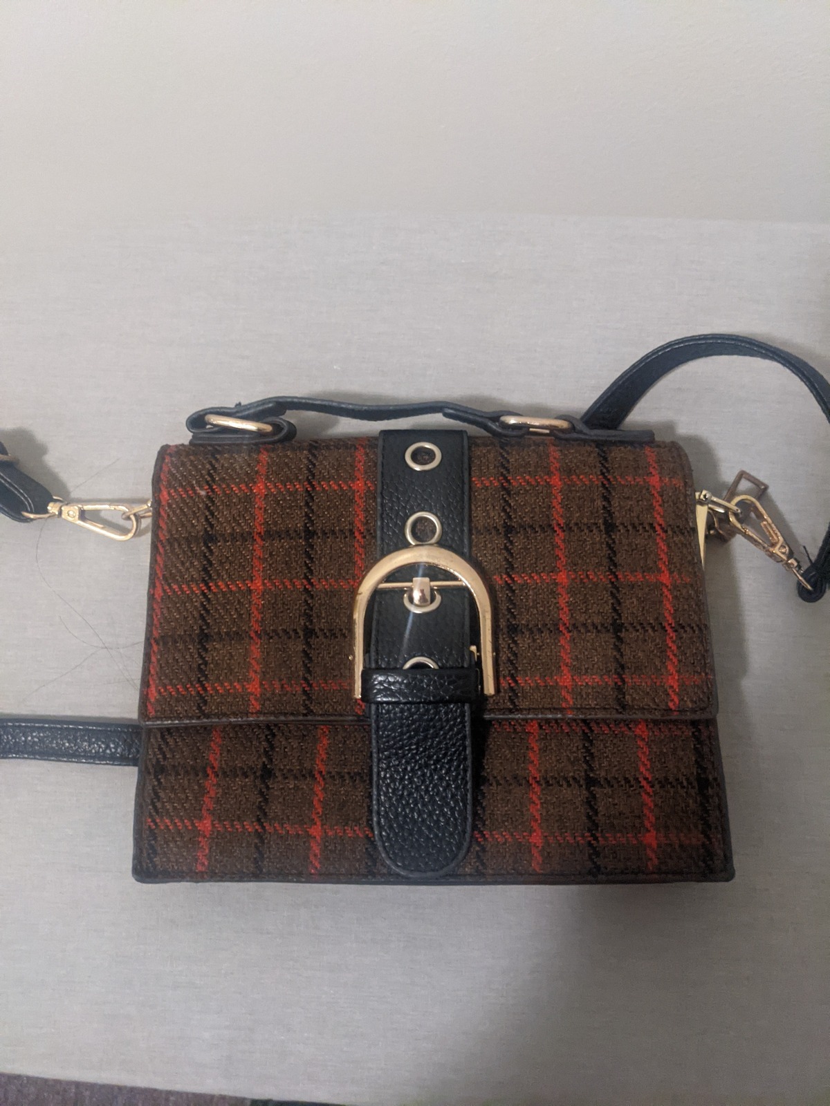 Plaid Bag