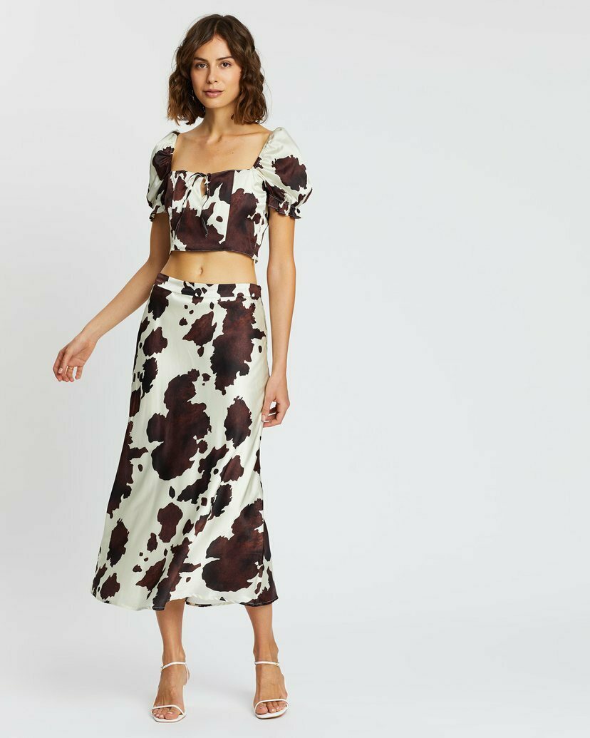 Emmy Skirt Bovine Size 8