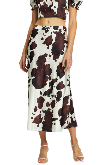 Emmy Skirt Bovine Size 8