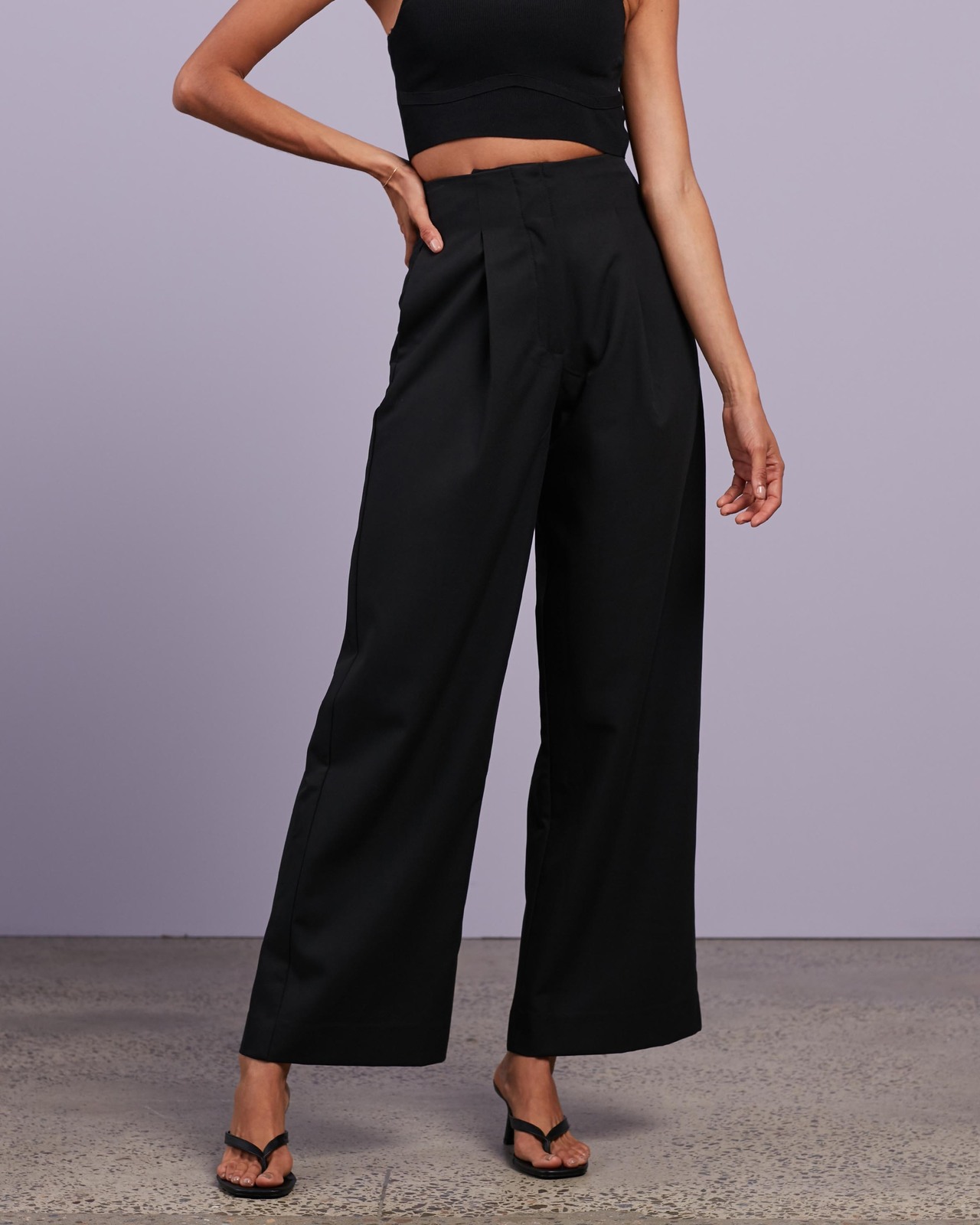 Fast Forward Wide Leg Pants