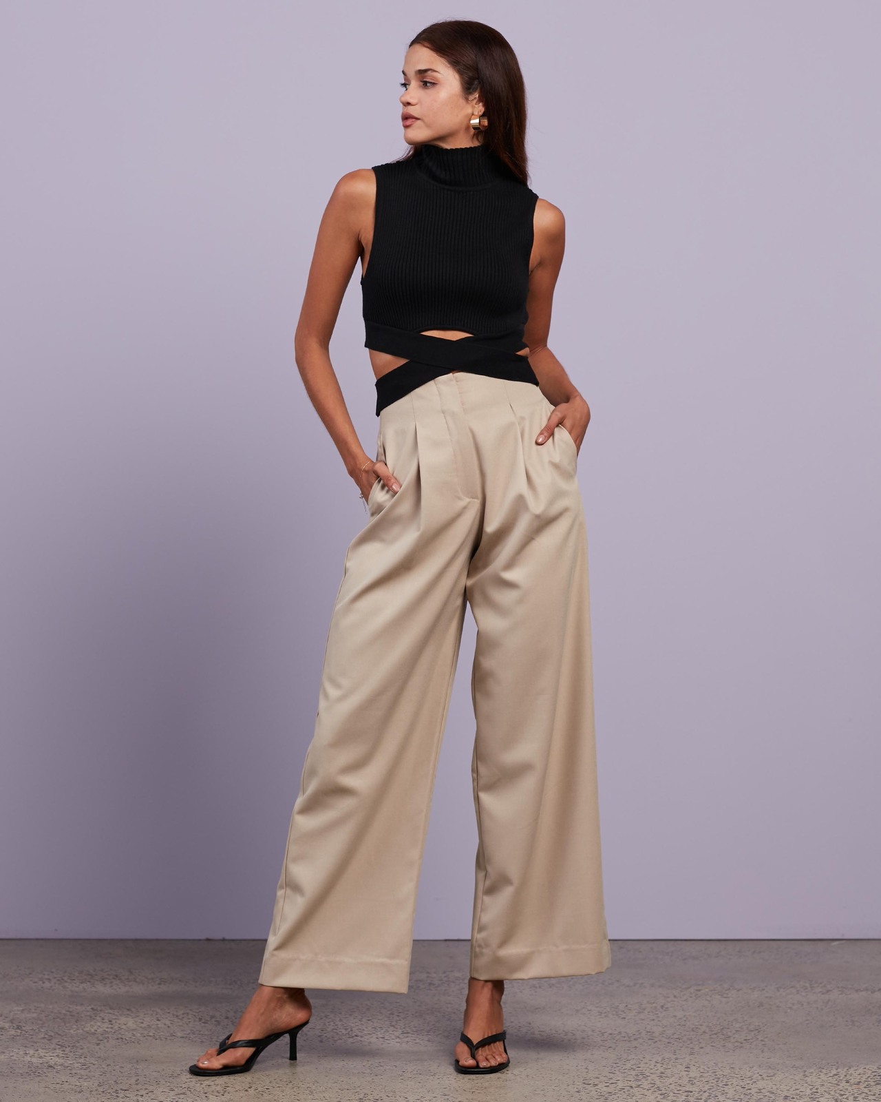 Fast Forward Wide Leg Pants