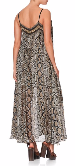 - Kakadu Boo Lace Up Front Dress