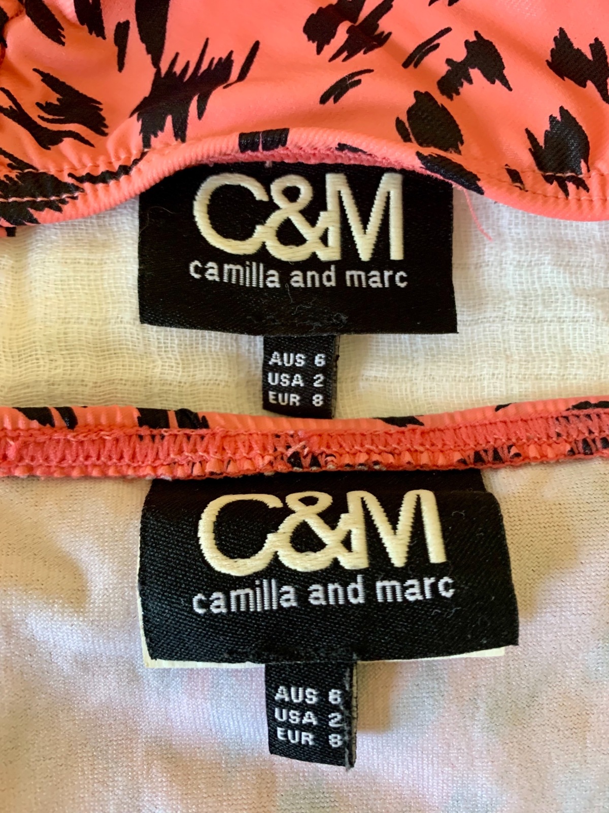 Cheetah Print String Bikini Size 6