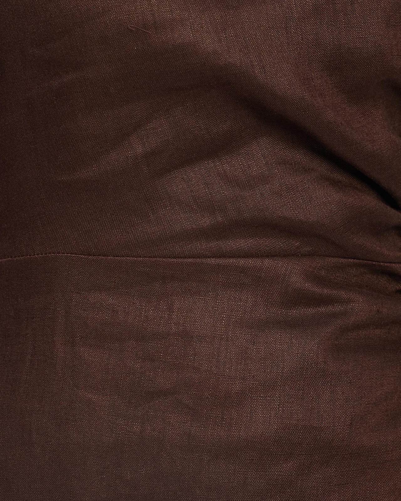 Waist Detail Linen Dress