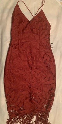 Two Sisters The Label Khaleesi Dress Rose Size 8 - AirRobe Two Sisters The Label Khaleesi Dress Rose Size 8 - AirRobe