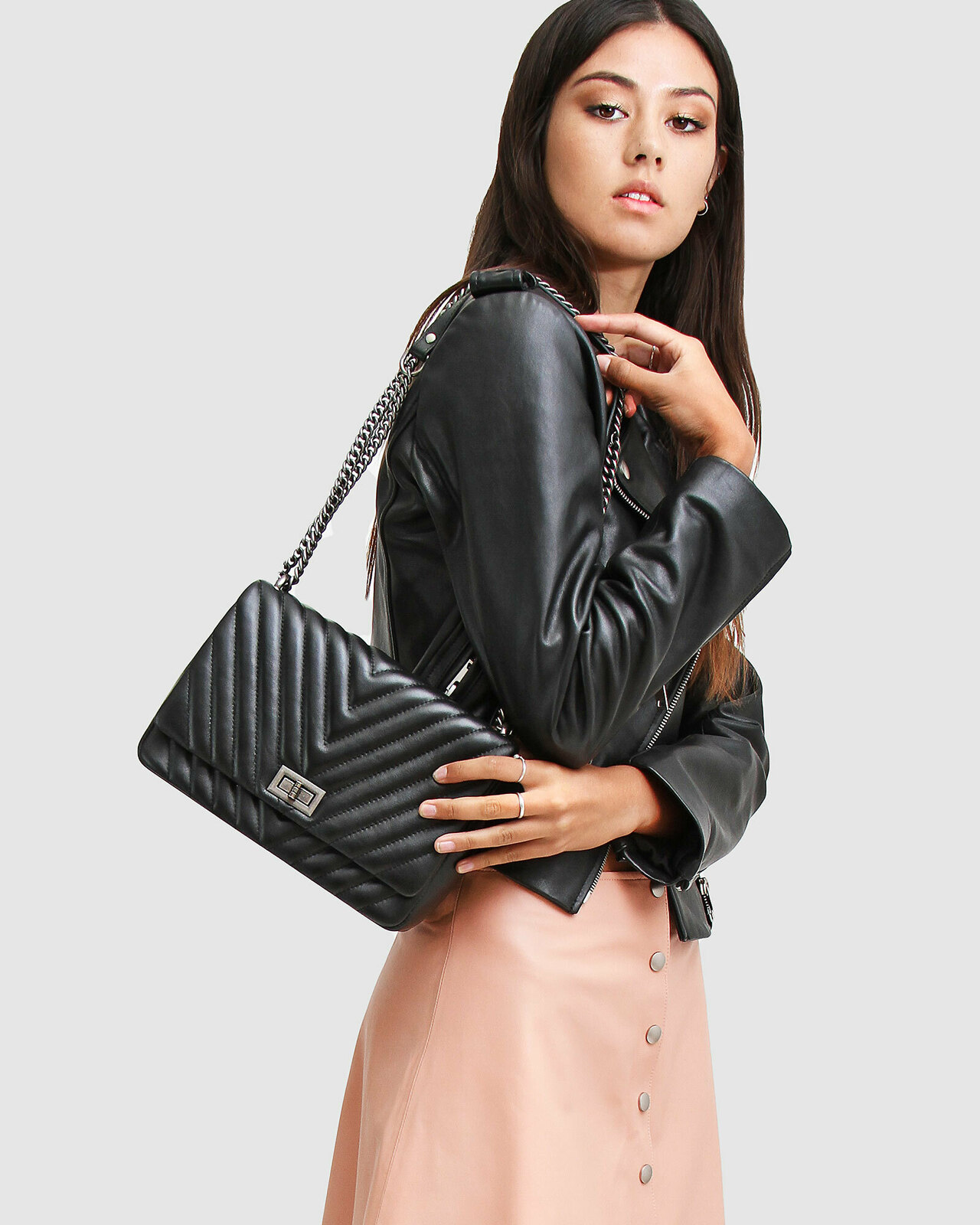 Just Friends Leather Jacket