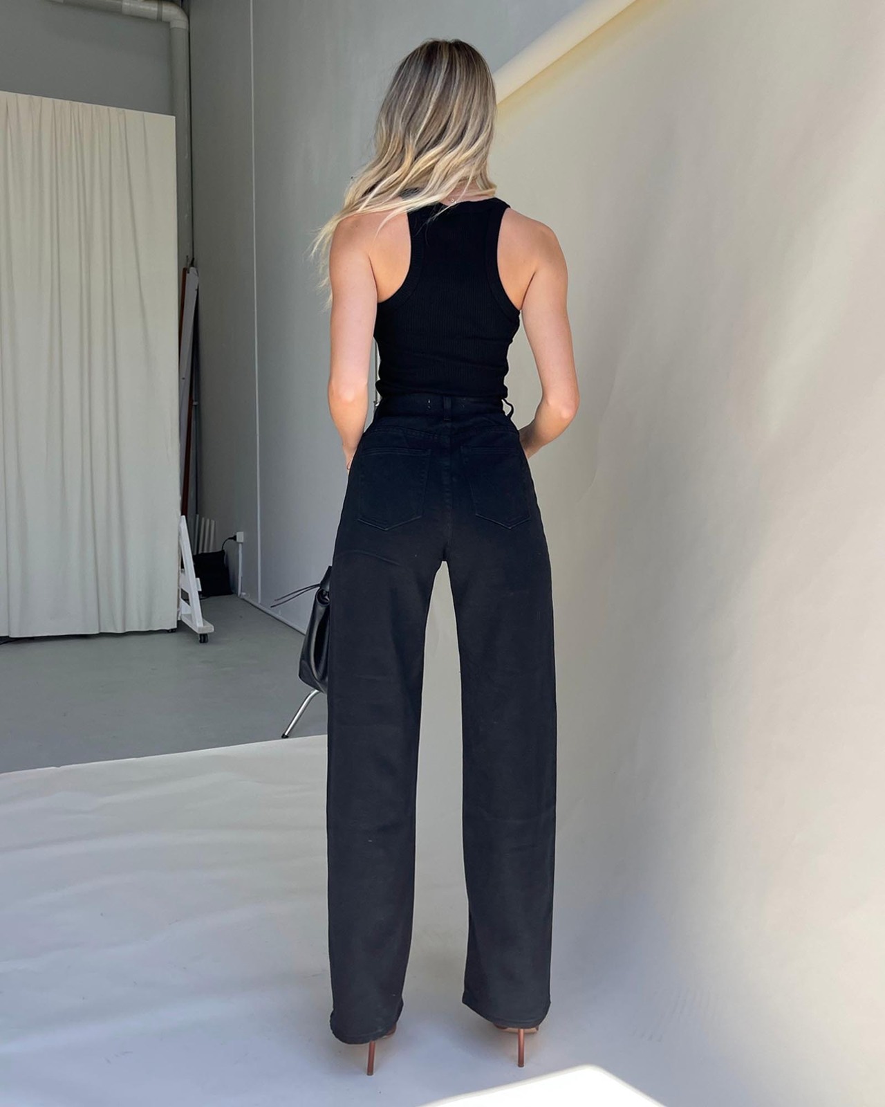 The Wanderer Pleated Wide Leg Jeans