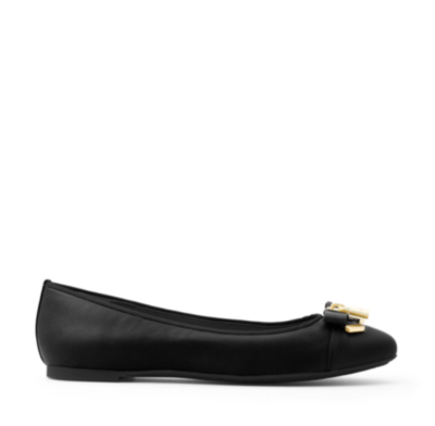 Michael Kors Alice Ballet Black Flats Pumps Size AirRobe
