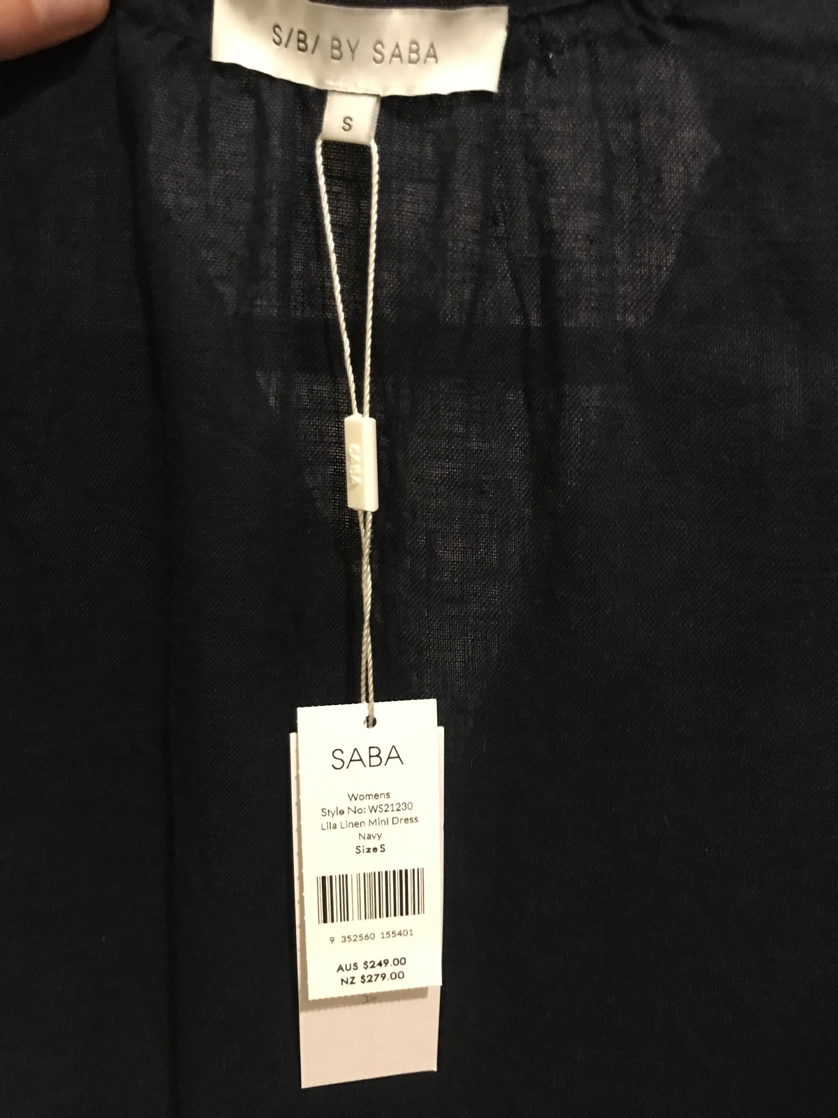 chinese dress ladies Rove Linen-Cotton Midi Dress - Back Details main image 1