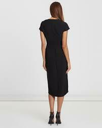 Rivington Darted Neck Dress Size 16