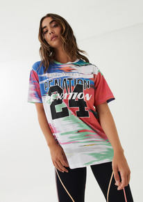 Break Out Tee in Print Size 10