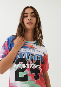 Break Out Tee in Print Size 10