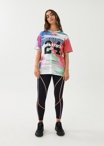 Break Out Tee in Print Size 10