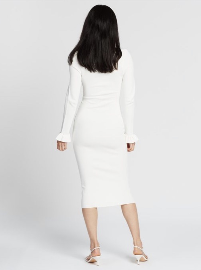 Knit Midi Dress Size 8