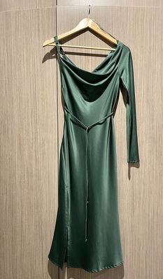 By Nicola After Dark Midi Emerald Dress Size 8 - AirRobe