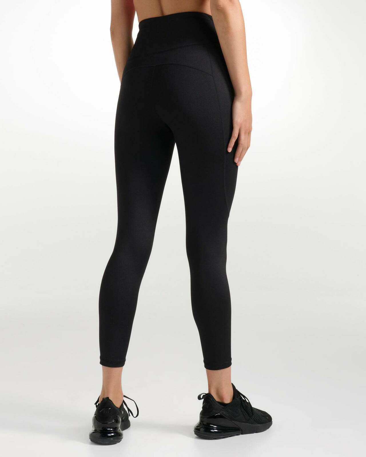 Classic High Waist 7/8 Pocket Leggings in Aurora Pink Size 10