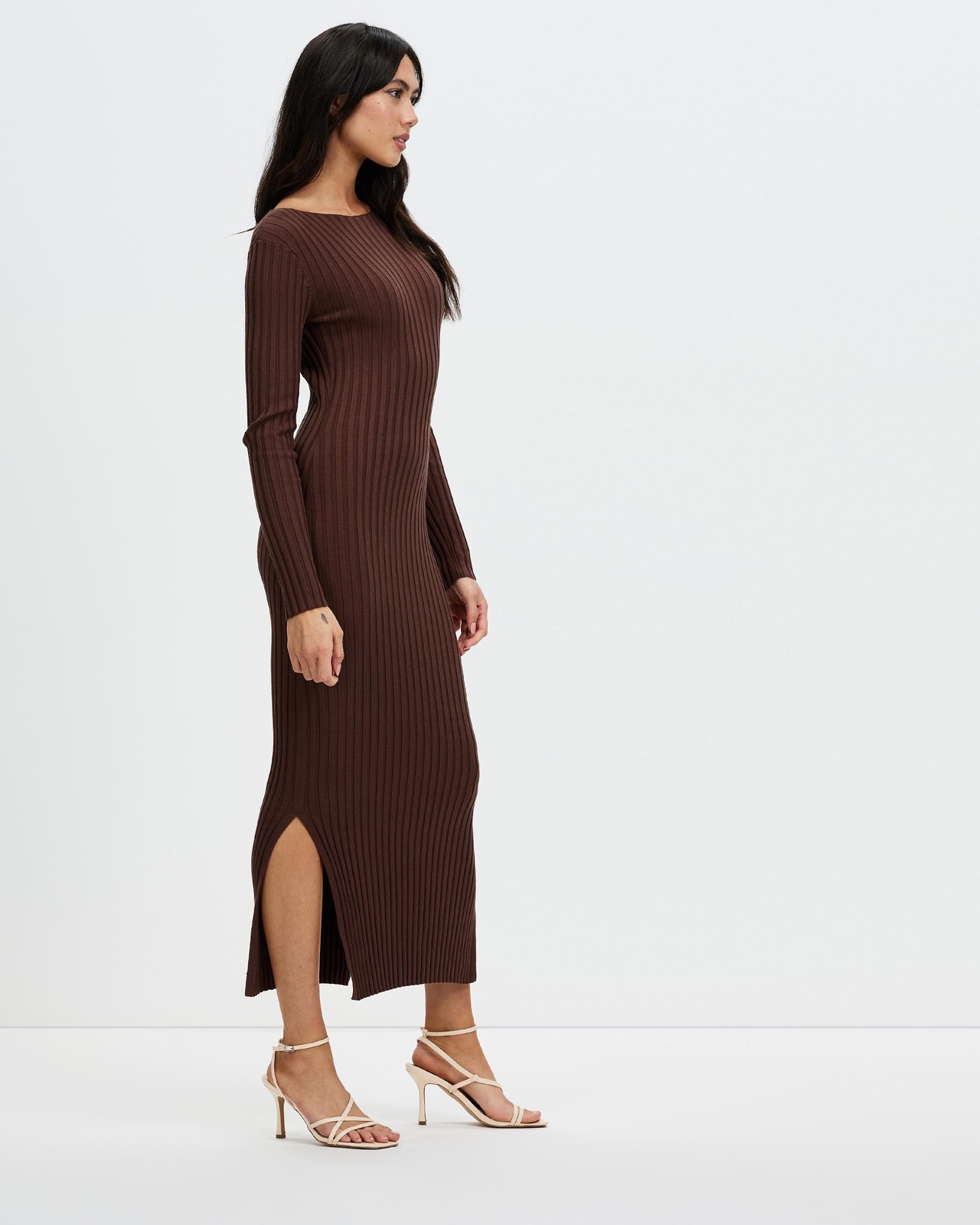 Organic Cotton Blend Knit Dress