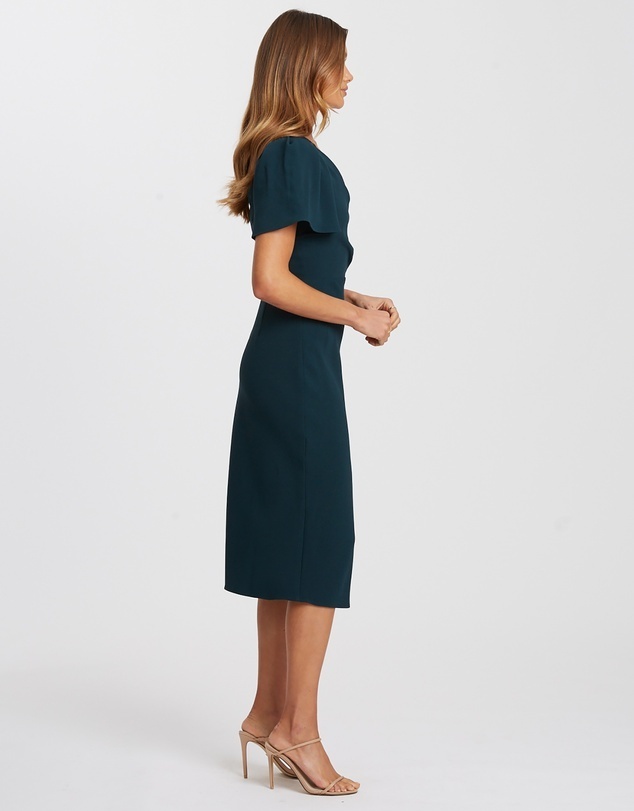Tussah Violet Midi Dress Size 12 - AirRobe