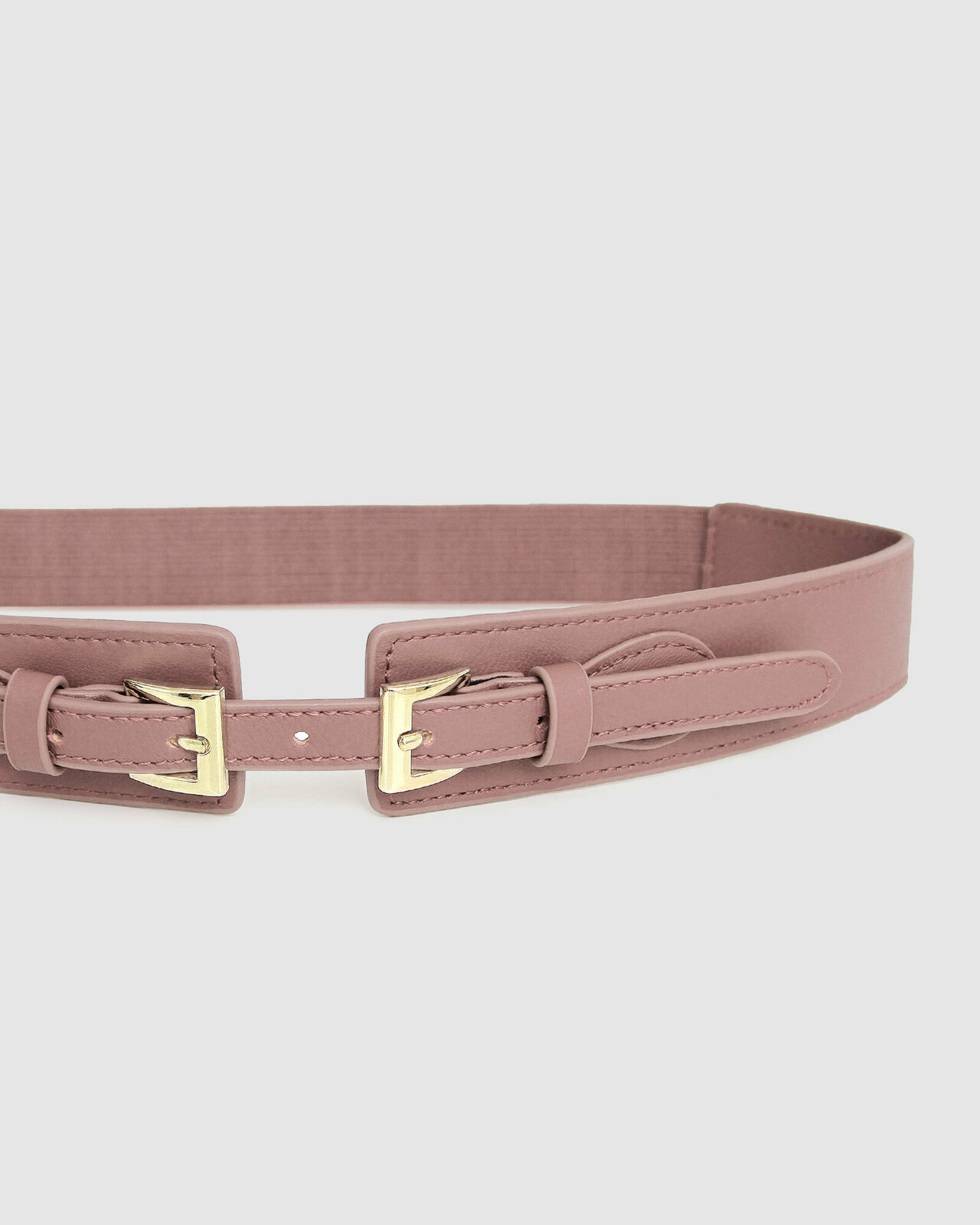 London Fog Leather Waist Belt