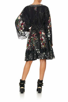 chinese dress ladies Gypsy Hippie Striking Lace Wedding Dress With Tassel ZW229 main image 1