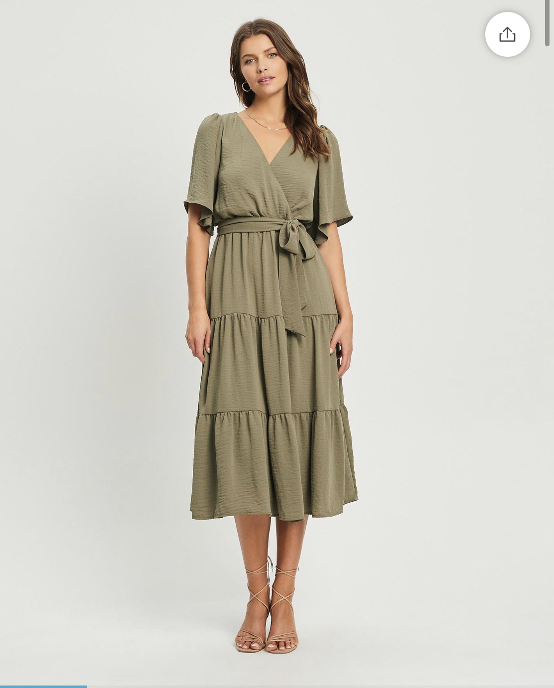 Louisa Midi dress Size 16