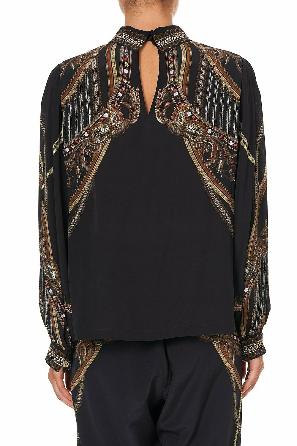 Tucked Shoulder Top Belle Of The Baroque Size 10